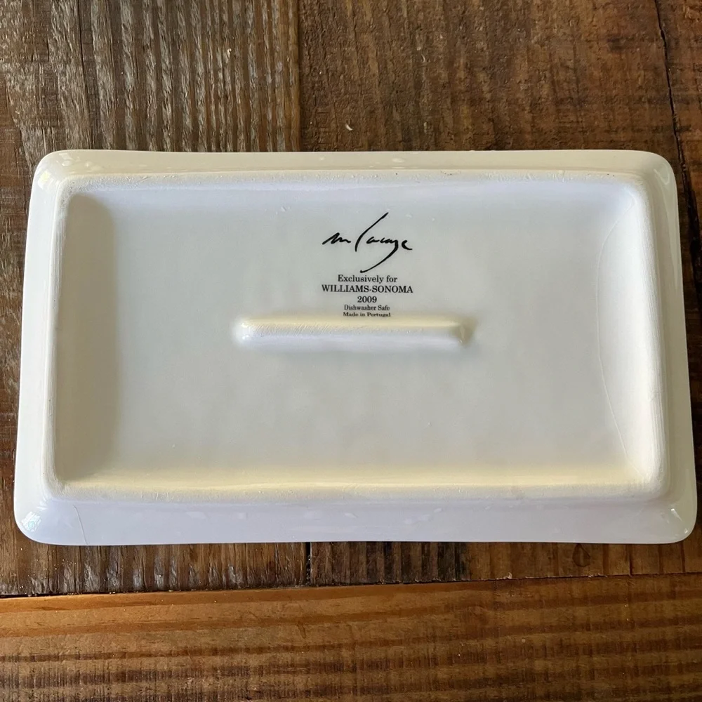 Rare Williams Sonoma Marc Lacaze Tuscan Appetizer Plates